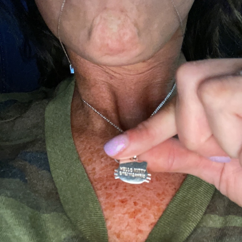 Authentic Hello Kitty Necklace With Extender - image 3